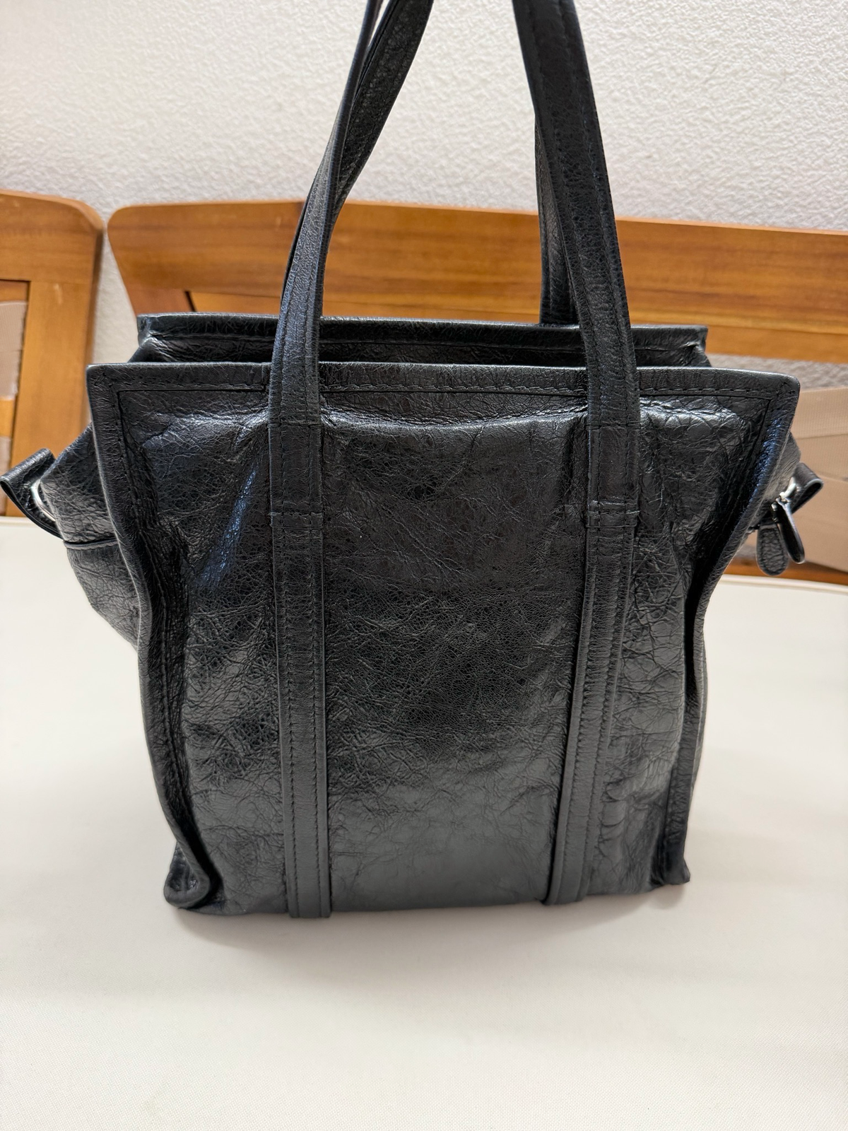 Balenciaga Bazar Shopper Tote in Black