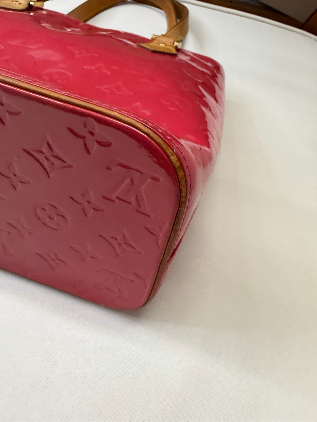 Louis Vuitton Monogram Vernis Tote Houston Shoulder Bag