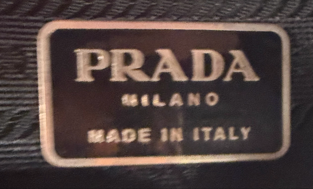 Prada Hobo Leather Shoulder Bag
