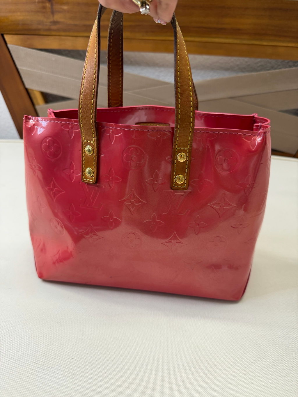 Louis Vuitton Monogram Vernis Reade Pm