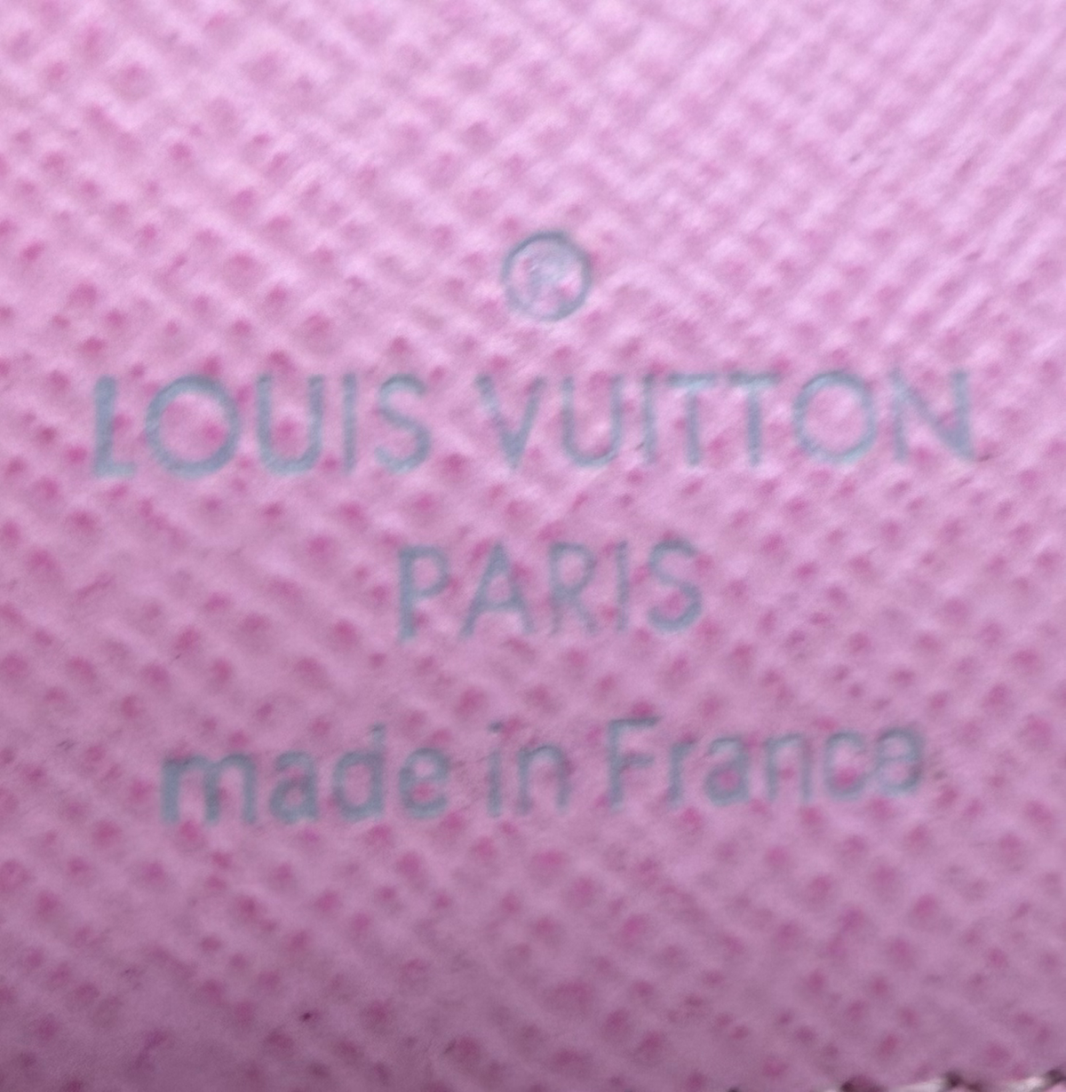 Louis Vuitton Monogram Eugenie Multicolor Wallet White Litchi