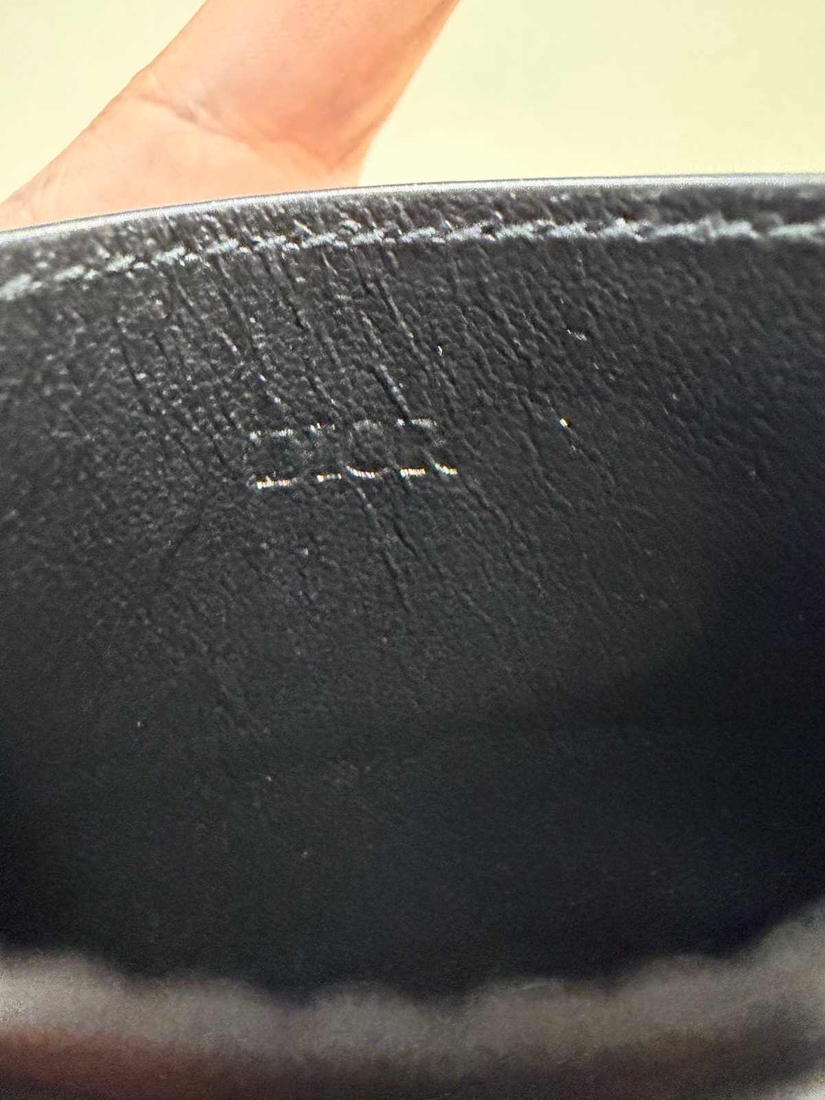 Christian Dior Oblique Card Holder in Black