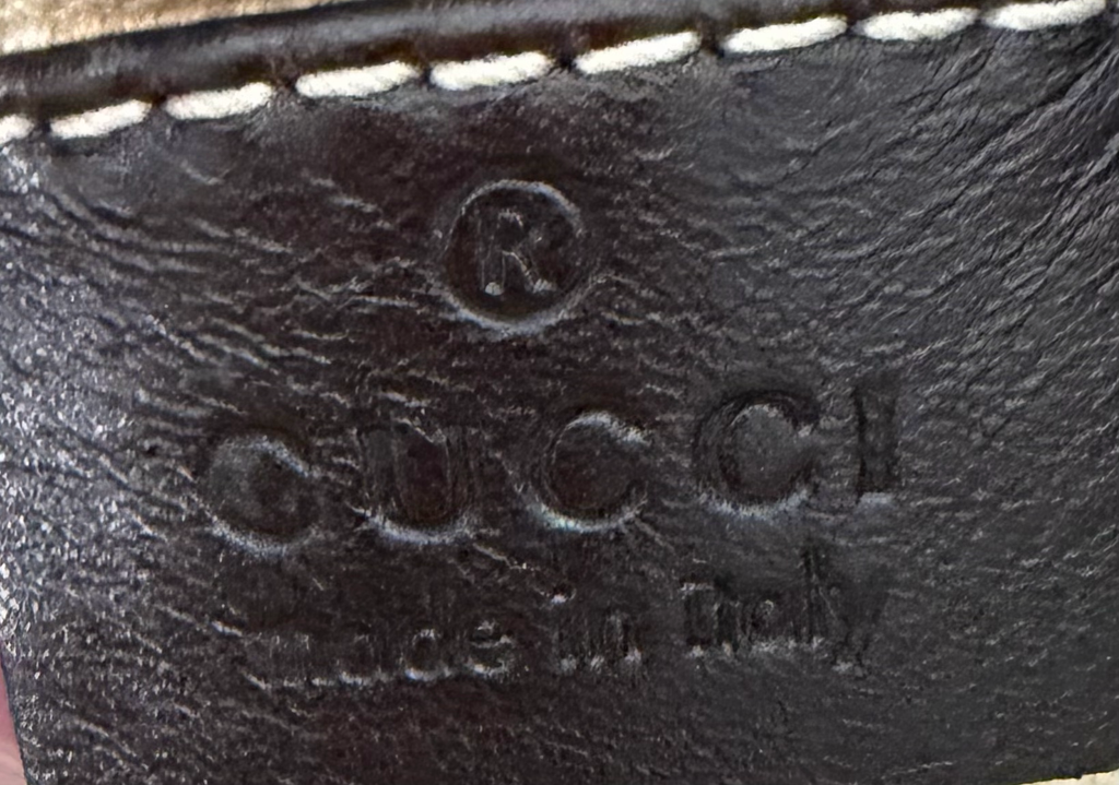 Gucci Monogram Canvas Sukey Hobo in Dark Brown