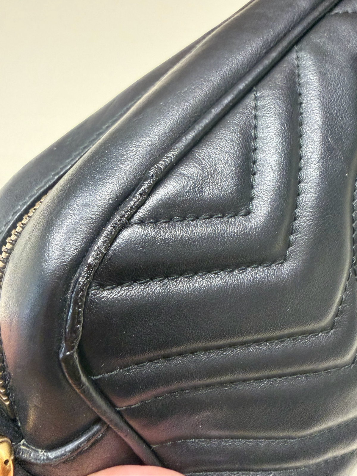 Gucci Marmont Crossbody Sling Matelasse In Black