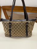 Gucci Abbey Zipper Tote Shoulder