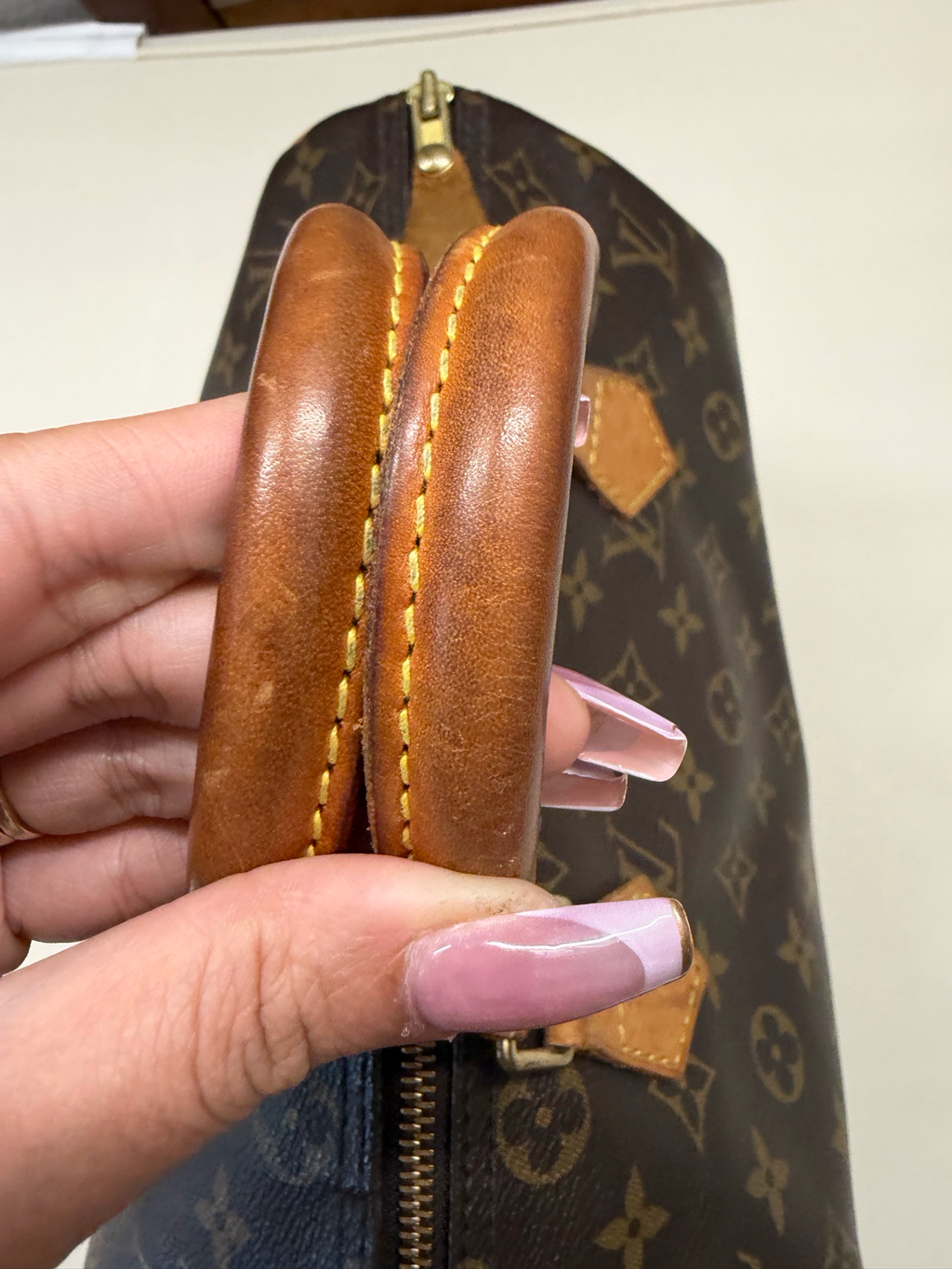 Louis Vuitton Monogram Speedy 30 Boston Satchel Bowler
