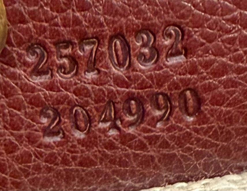 Gucci Monogram Canvas Marrakech Evening Bag Hobo Shoulder
