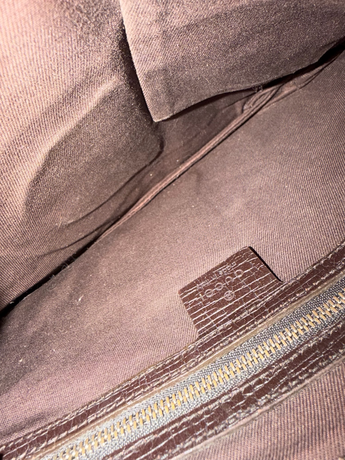 Gucci Monogram Canvas Hasler Web Crossbody Sling
