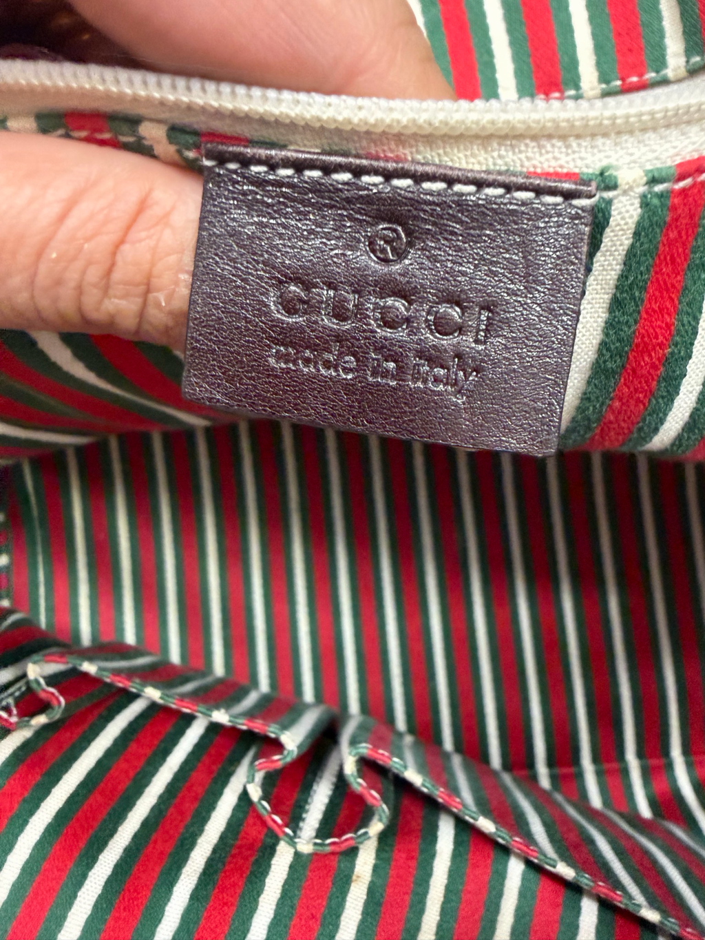 Gucci Monogram Canvas New Britt Tote