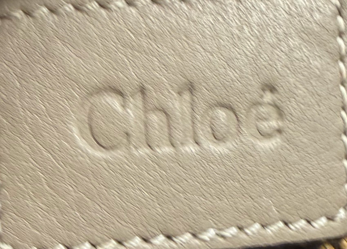 Chloe Marcie Saddle Medium in Cashmere Grey