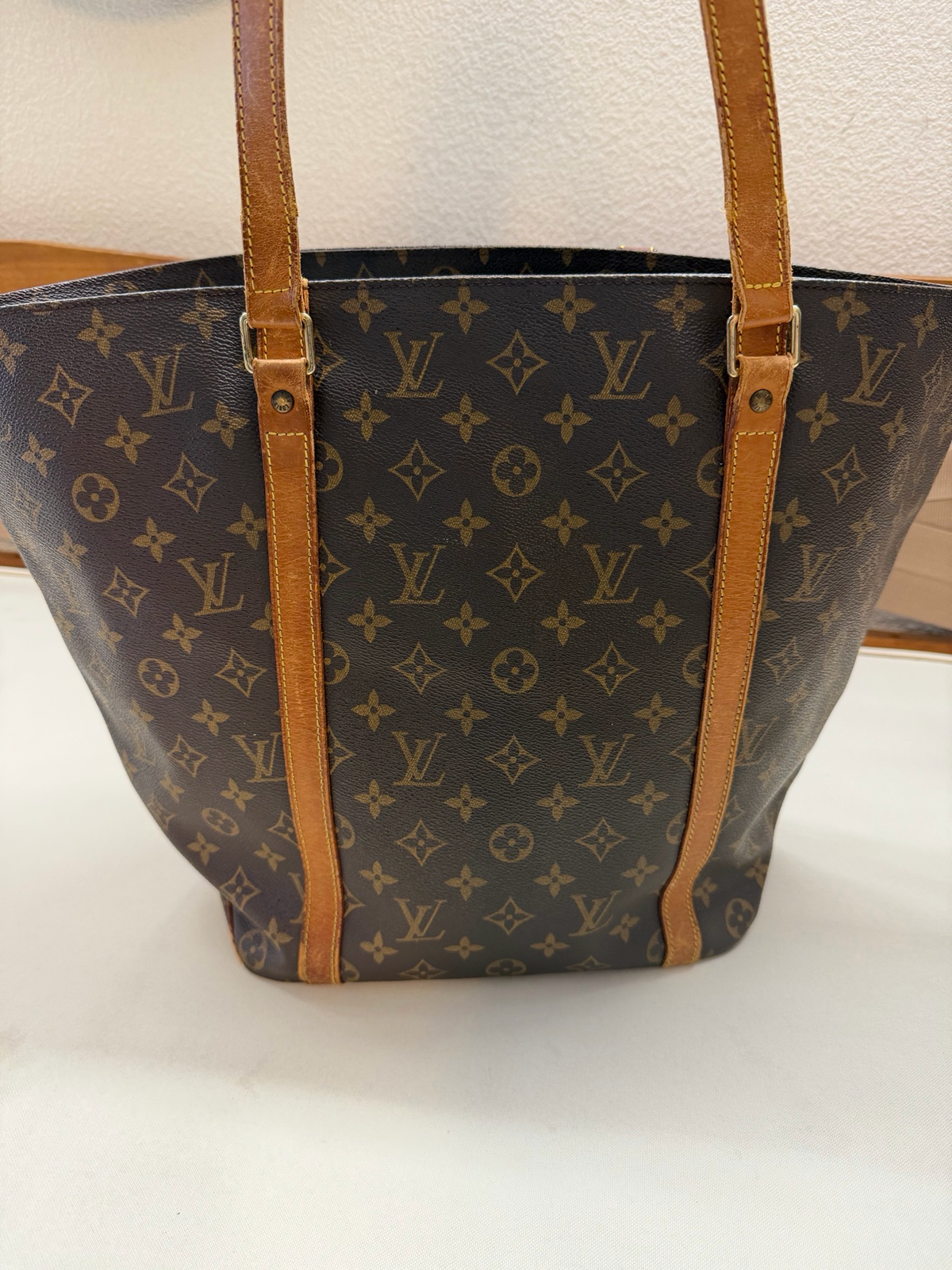 Louis Vuitton Monogram Sac Shopping Tote