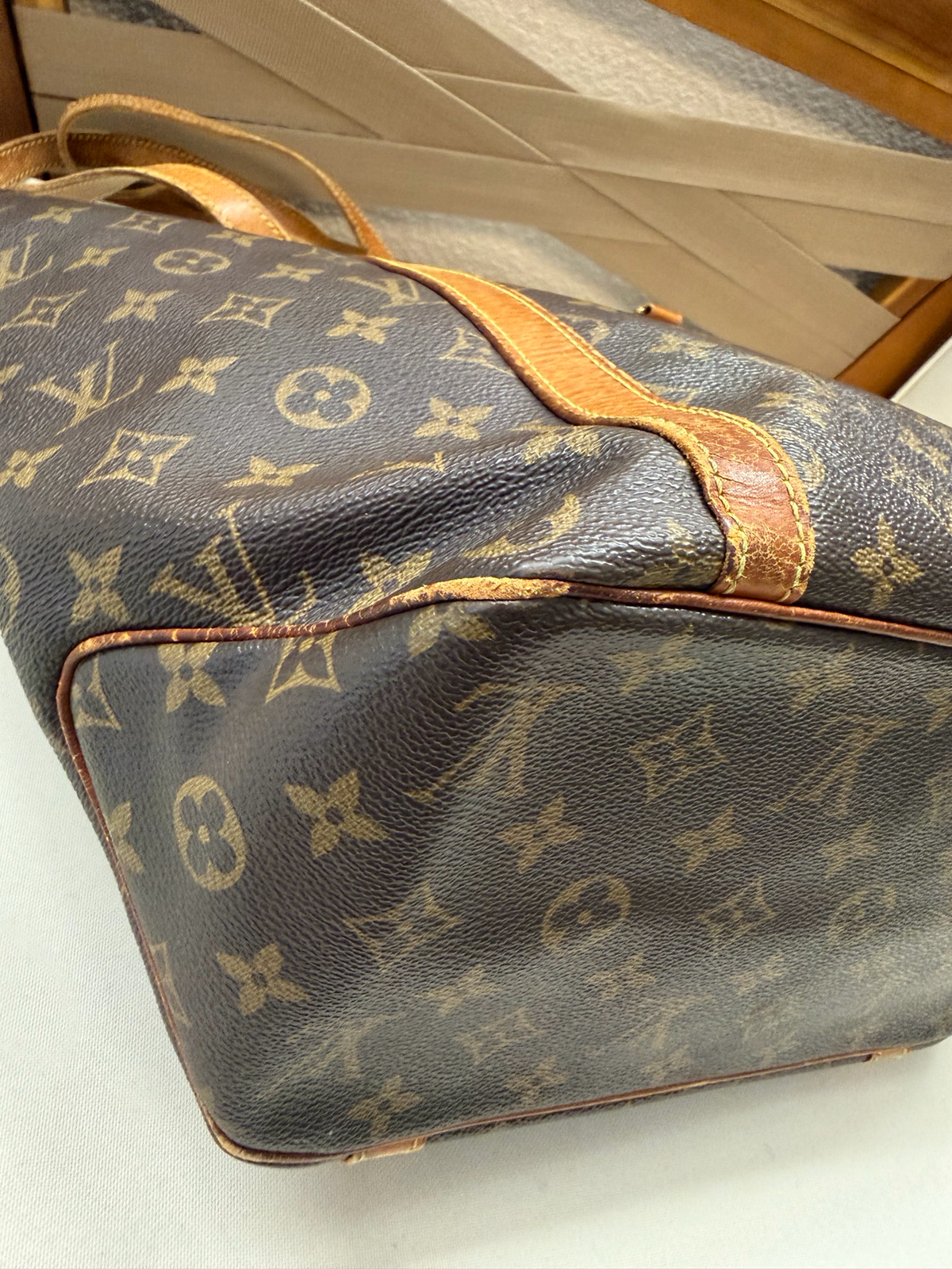 Louis Vuitton Monogram Sac Shopping Tote