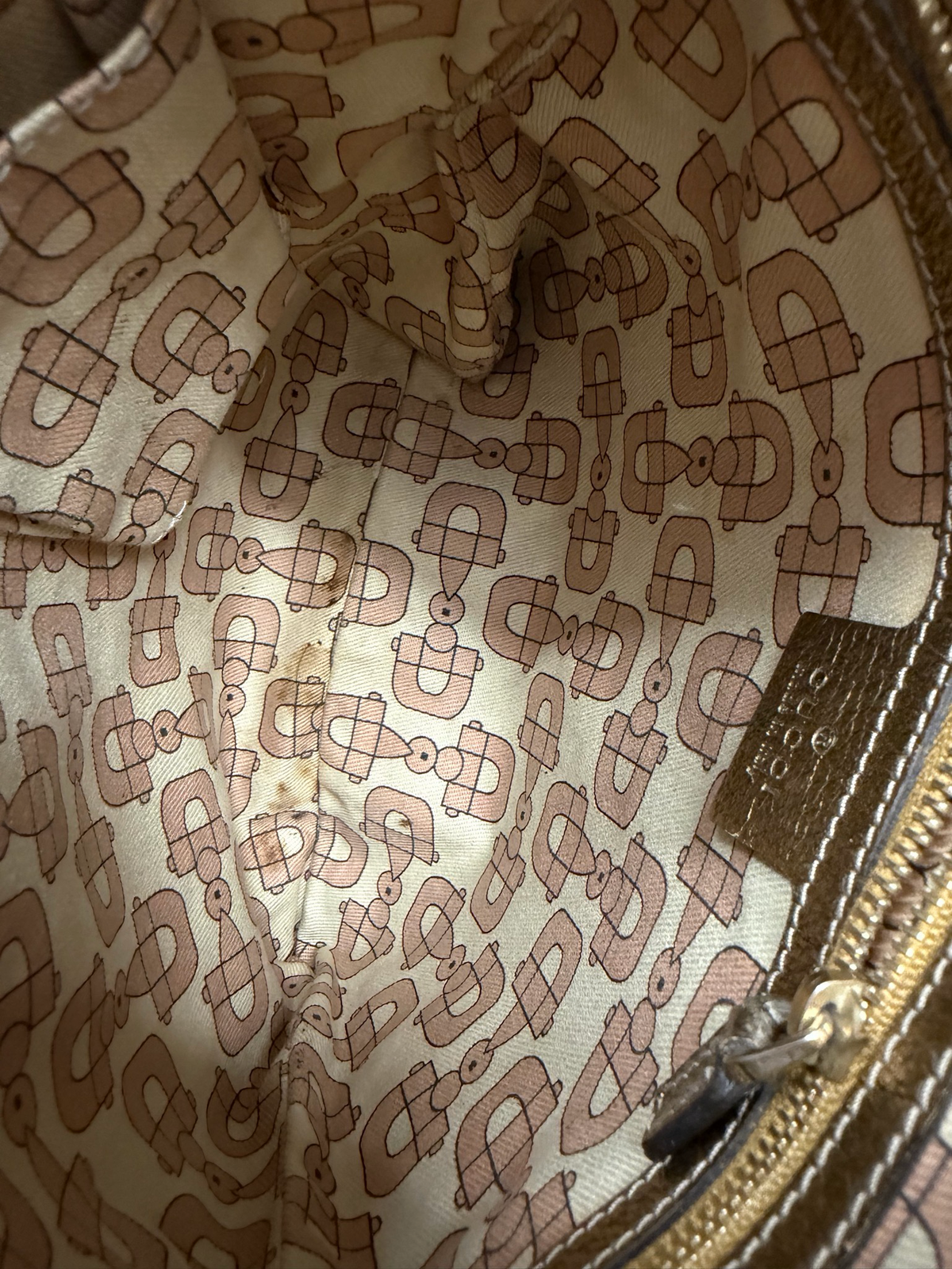 Gucci Monogram Canvas Joliceur Crossbody Messenger