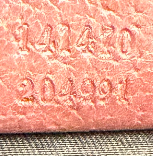 Gucci Monogram Abbey Suede Zipper Tote in Salmon
