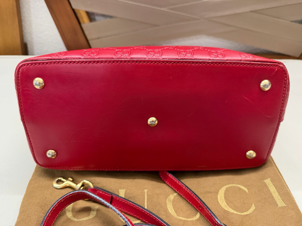Gucci Linnea Foldover Guccissima Crossbody