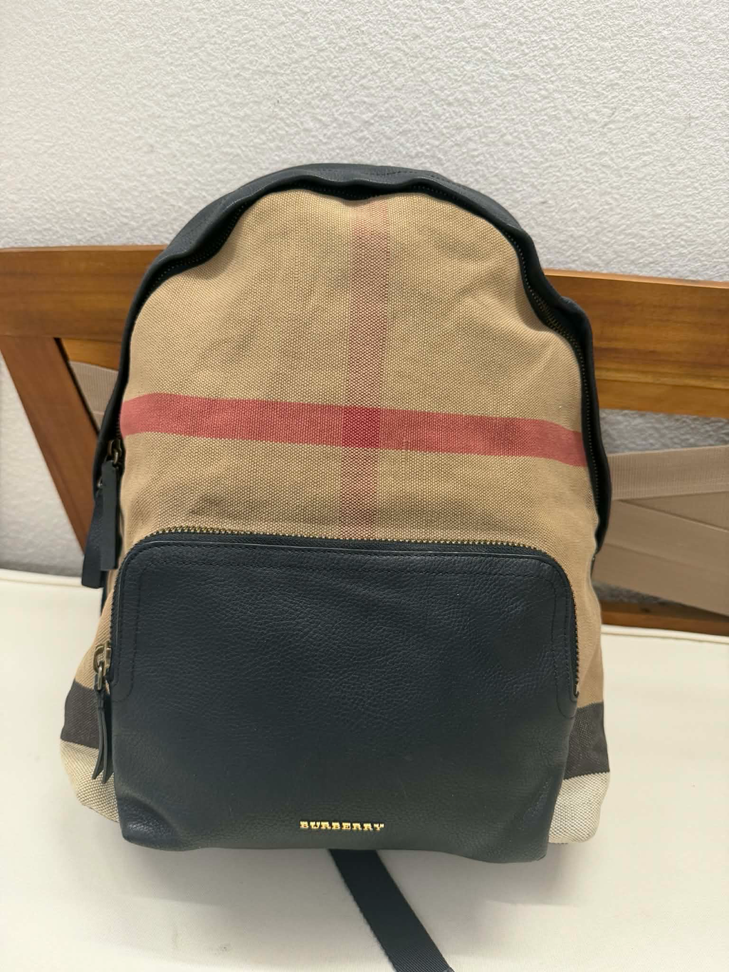Burberry Canvas Backpack