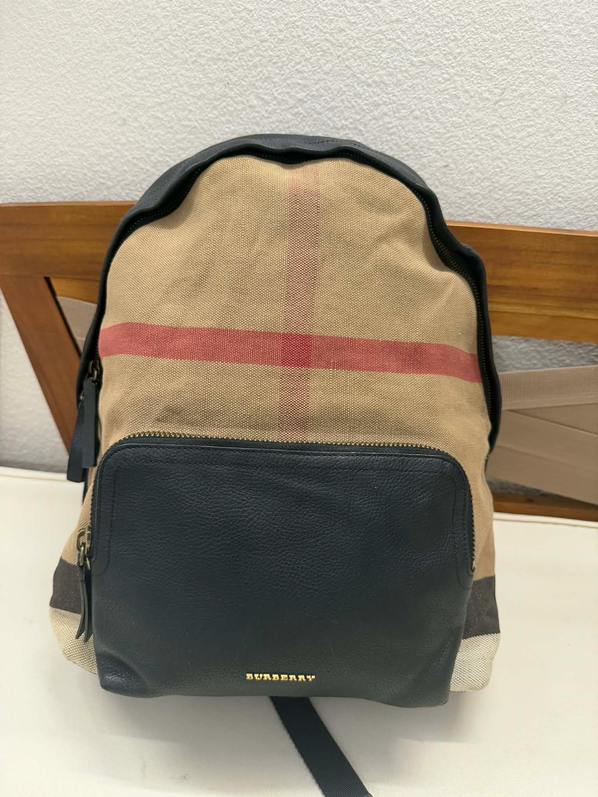 Burberry Canvas Backpack
