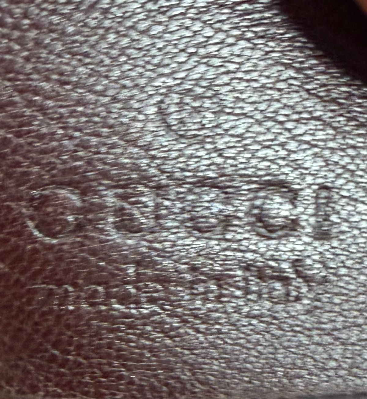 Gucci Guccissima Leather Joy Tote Medium in Dark Brown