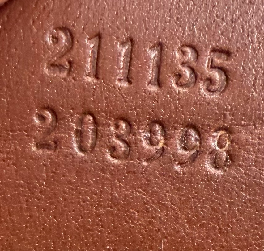 Gucci Supreme Monogram Web Loop Tote Vertical Shoulder