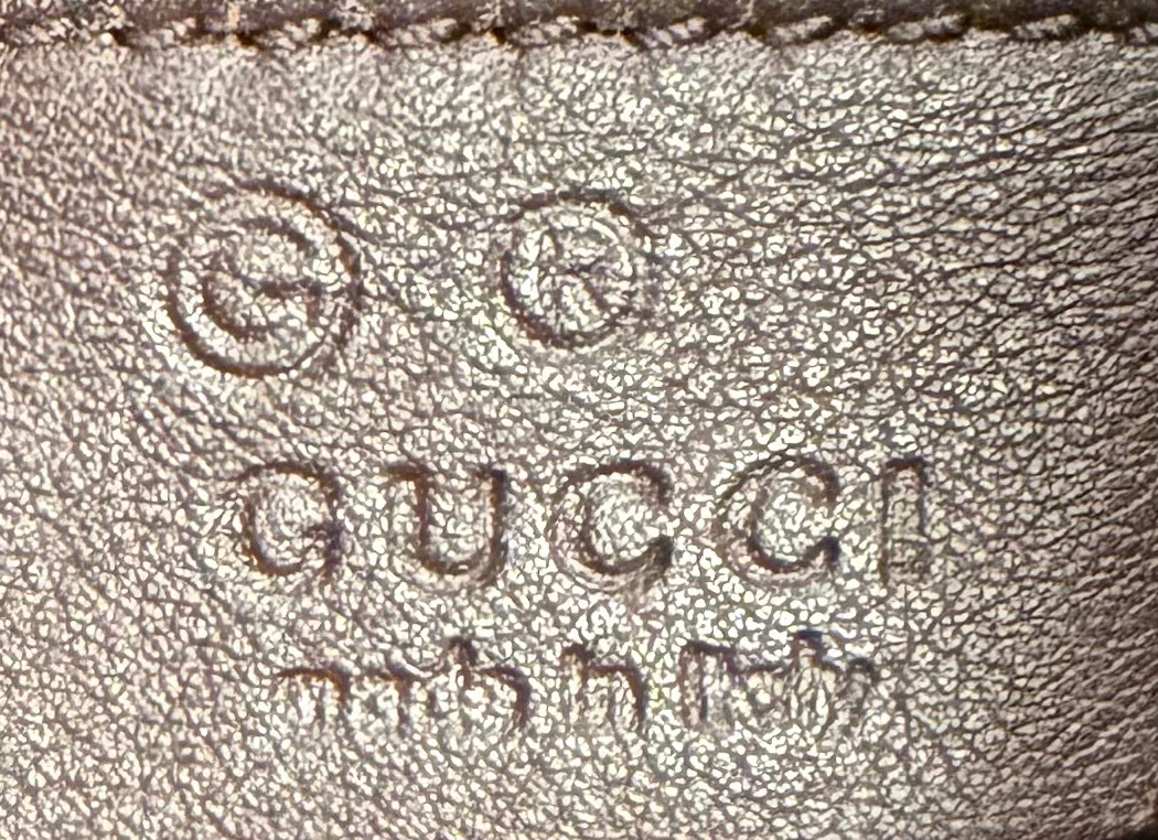 Gucci Monogram Guccissima Hobo Zipper Shoulder in Dark Brown