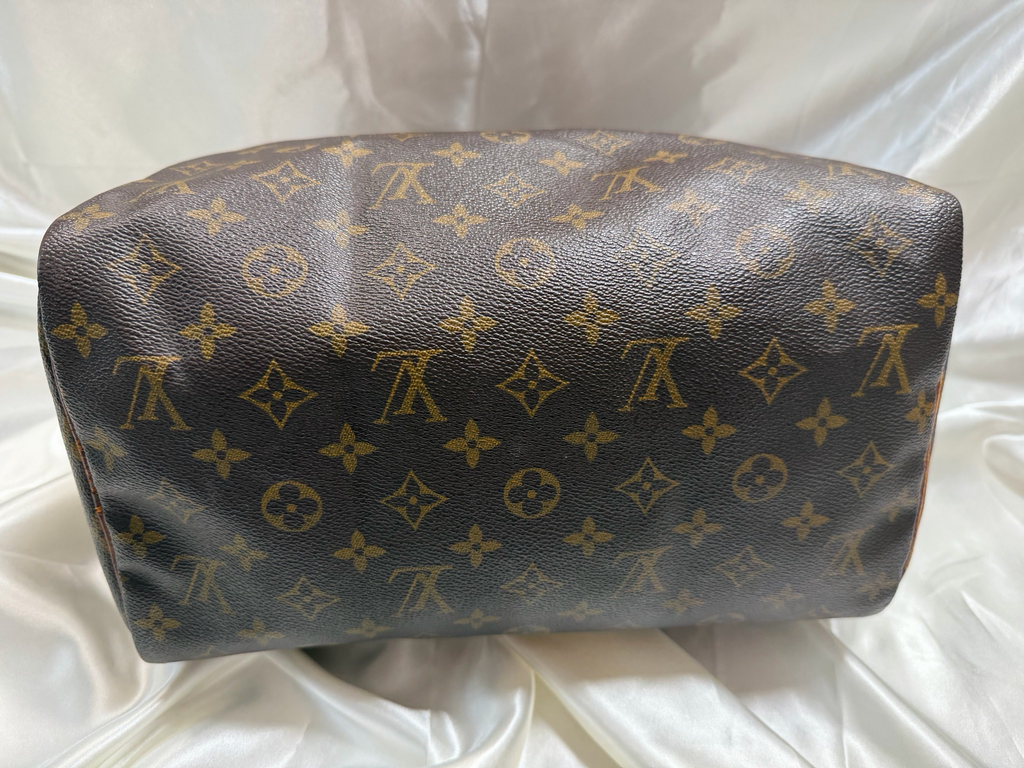Louis Vuitton Monogram Speedy 30 Satchel Boston Top Handle