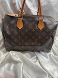 Louis Vuitton Monogram Speedy 30 Satchel Boston