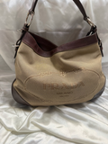 Prada Jacquard Canvas Hobo Shoulder