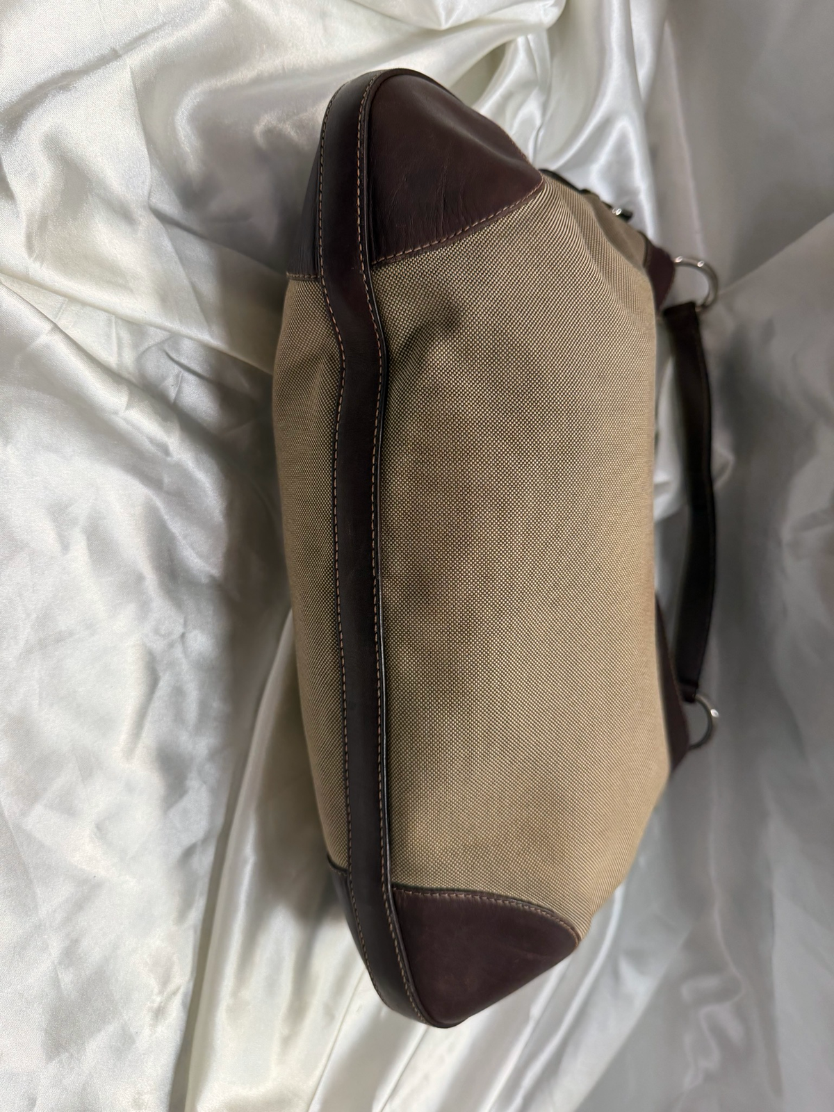Prada Jacquard Canvas Hobo Shoulder