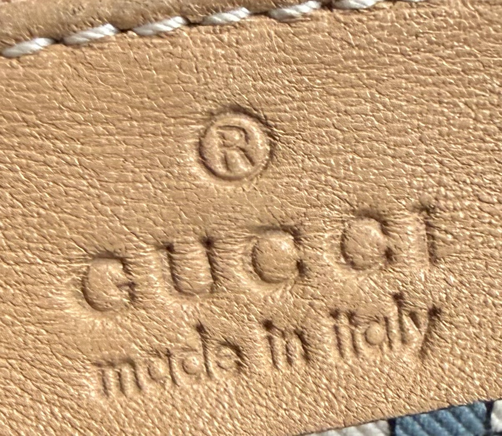 Gucci Monogram Leather Guccissima Tribeca Tote