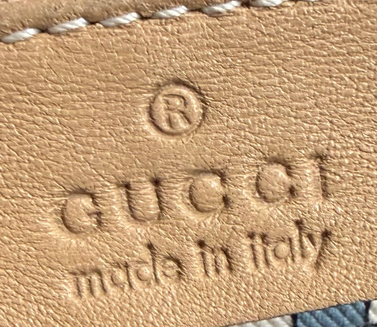 Gucci Monogram Leather Guccissima Tribeca Tote