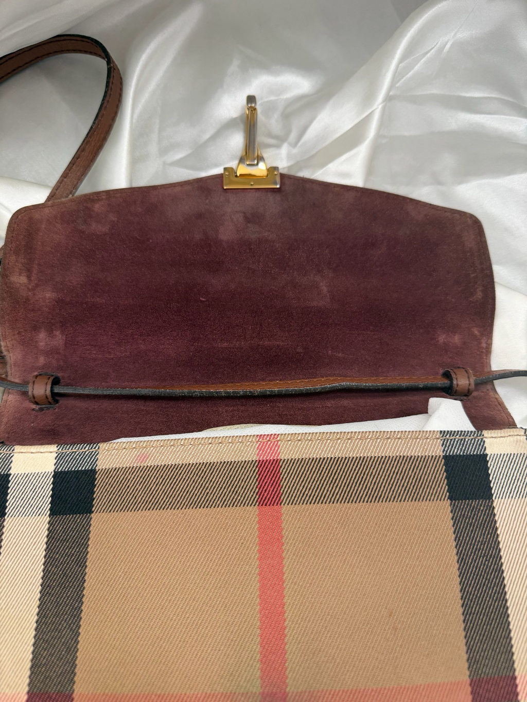 Burberry Derby House Check Crossbody Sling
