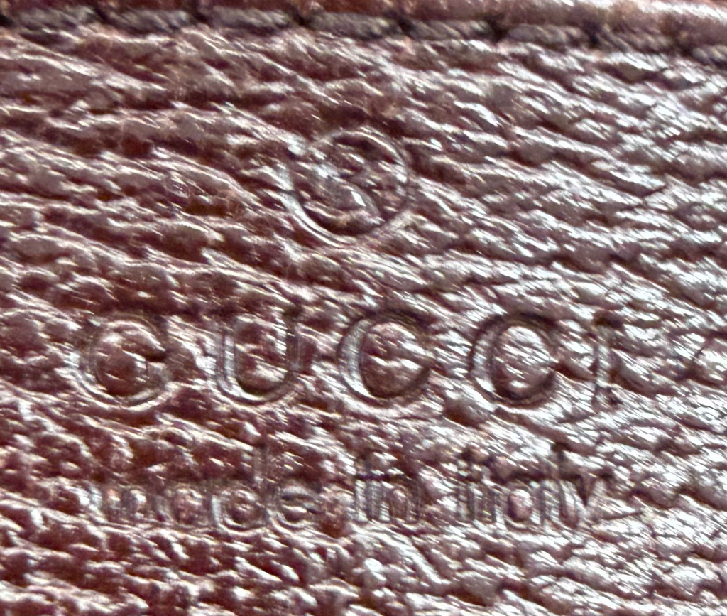 Gucci Monogram Canvas Sling Web Strap Halfmoon Sling