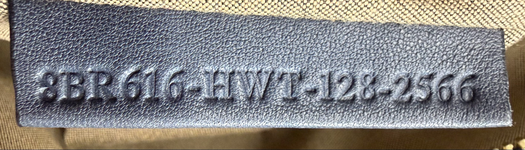 Fendi Zucca Denim Shoulder Chain Strap