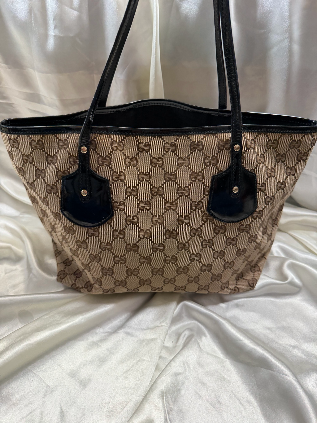 Gucci Monogram Jolie Charm Shoulder Bag