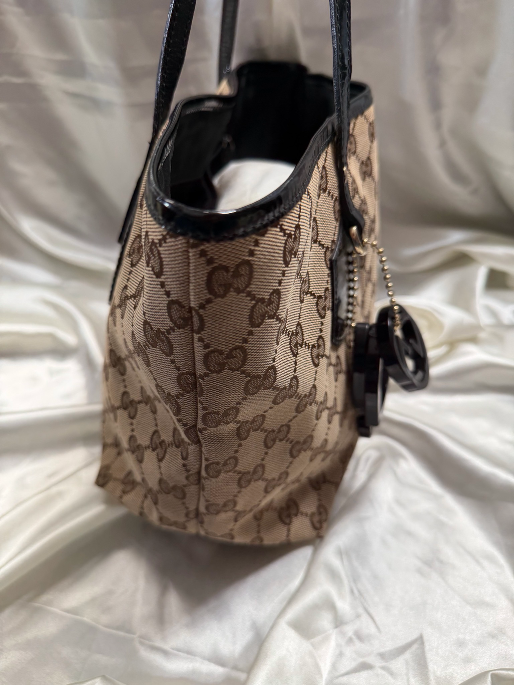 Gucci Monogram Jolie Charm Shoulder Bag