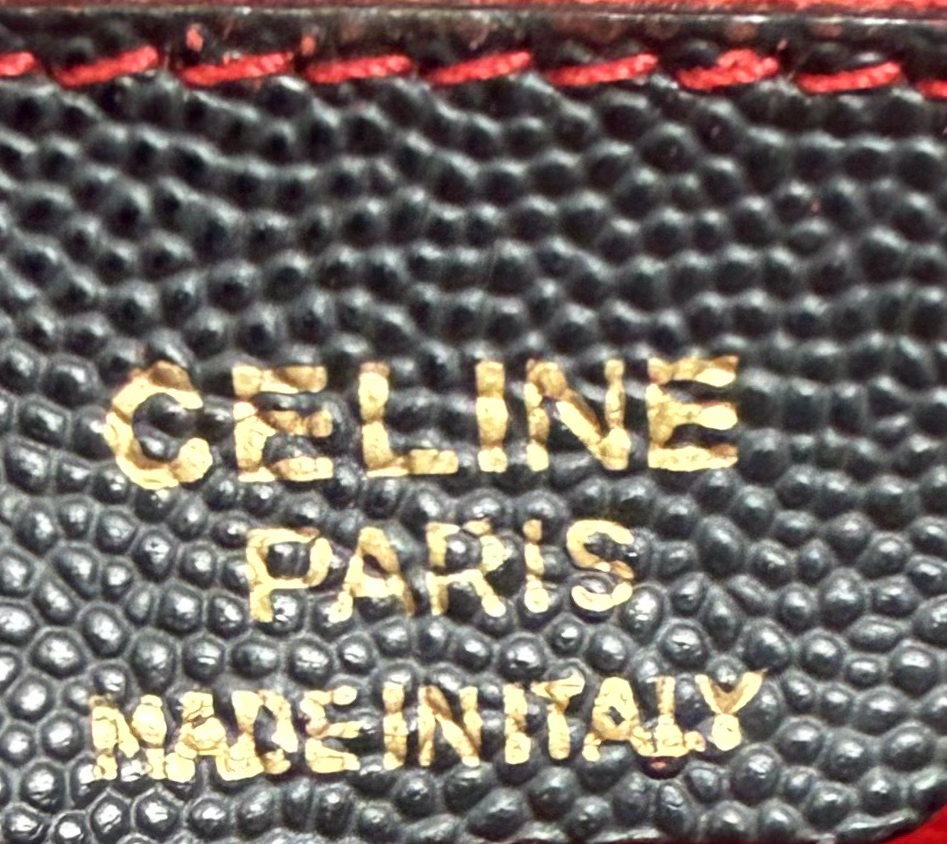 Vintage Celine Flap Crossbody Sling