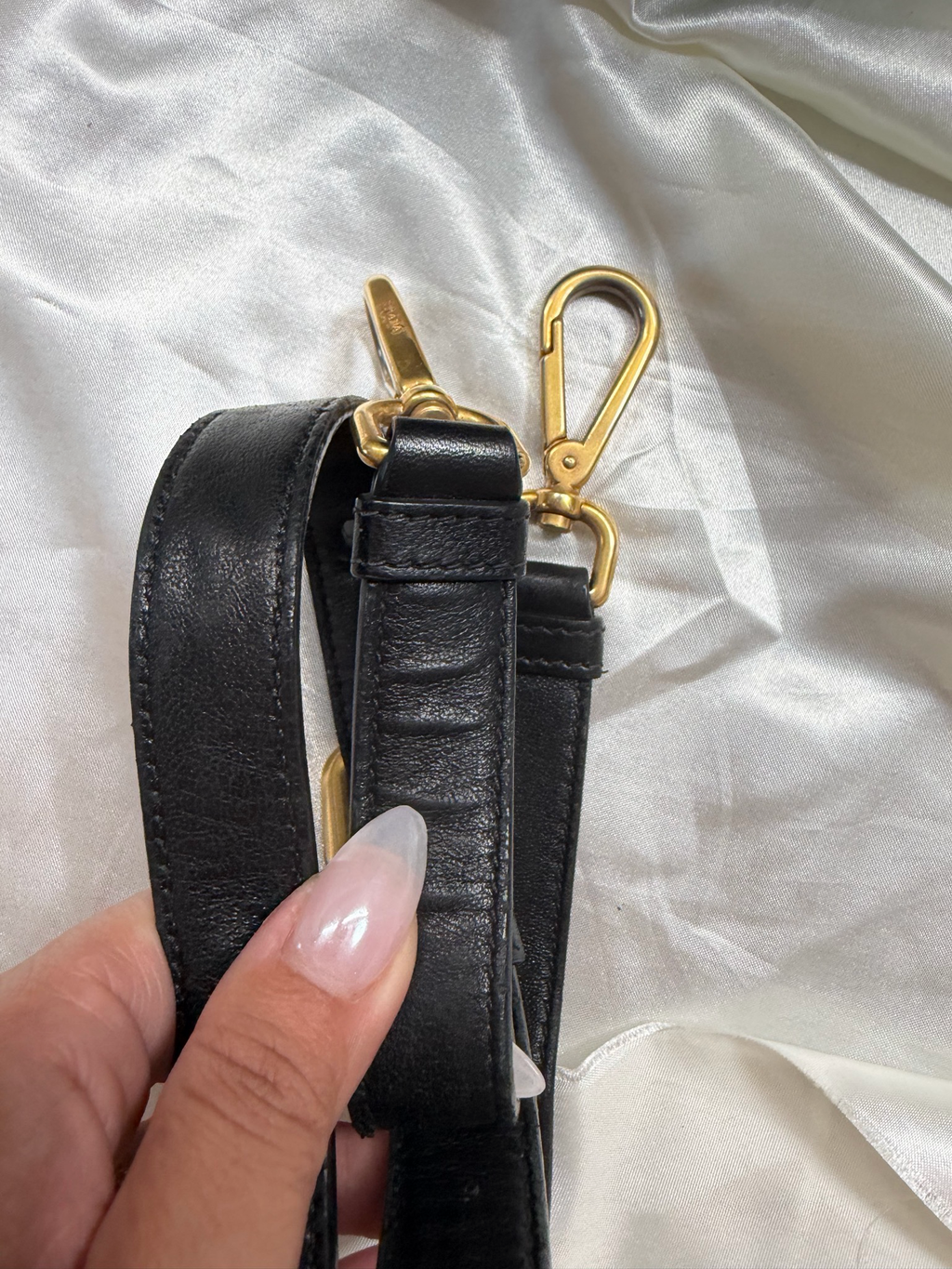 Prada Nylon Tessuto Jacquard Convertible Sling Crossbody in Black