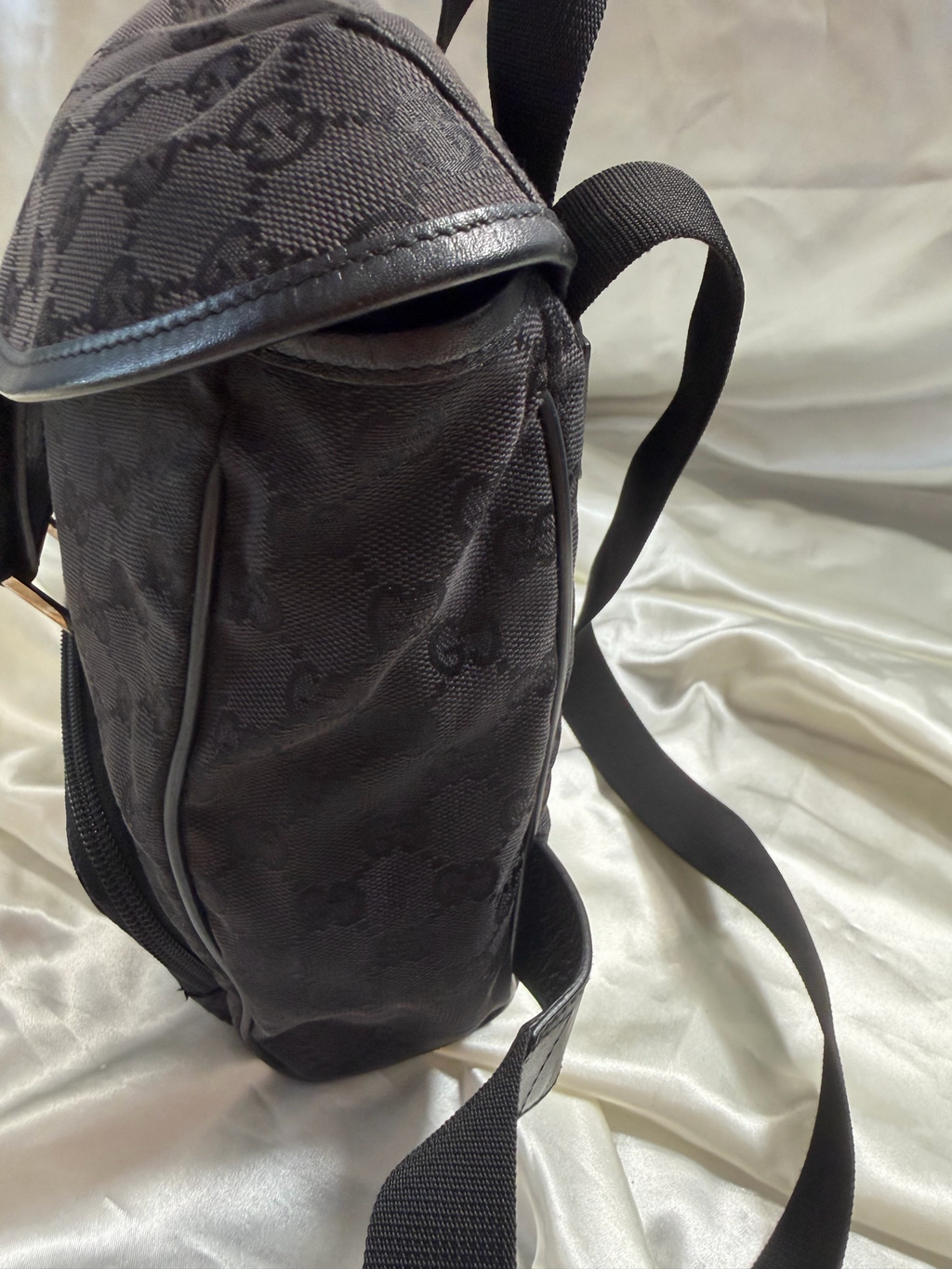 Gucci Monogram Canvas Backpack Small