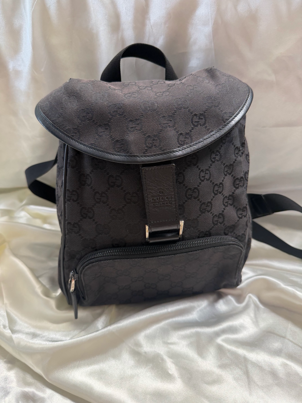 Gucci Monogram Canvas Backpack Small