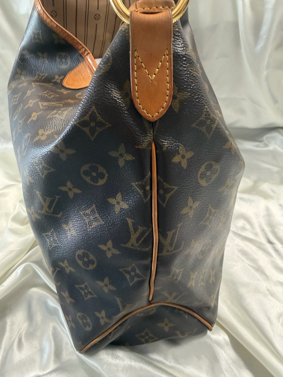 Louis Vuitton Monogram Delightful Mm Hobo Shoulder Bag