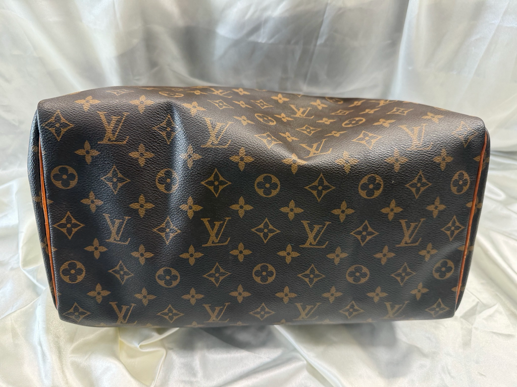 Louis Vuitton Monogram Speedy 35 Boston Bowler Satchel