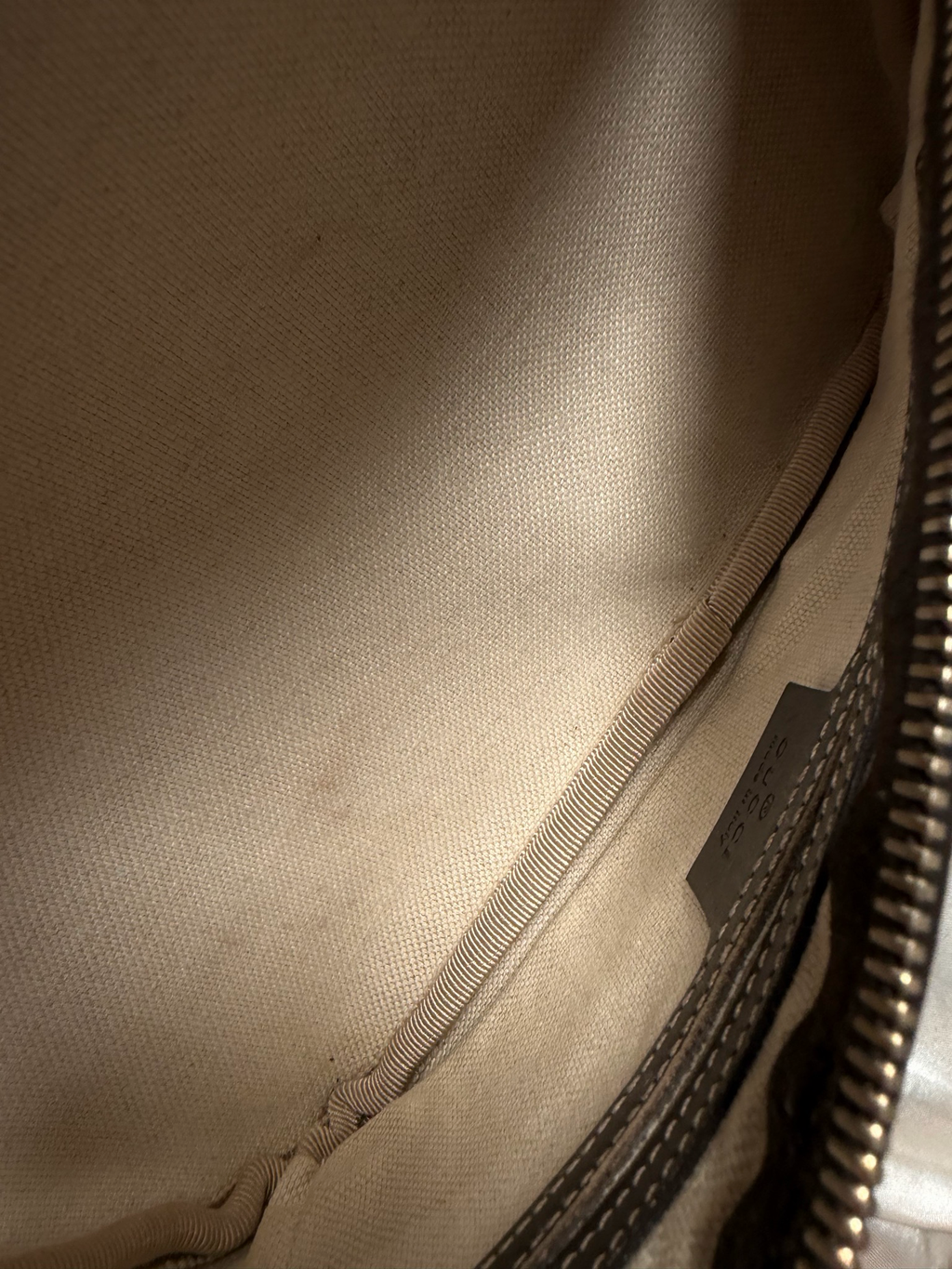 Gucci Monogram Supreme Belt Bag Bum Bag in Dark Brown