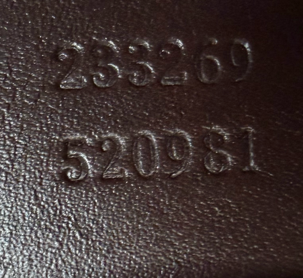 Gucci Monogram Supreme Belt Bag Bum Bag in Dark Brown