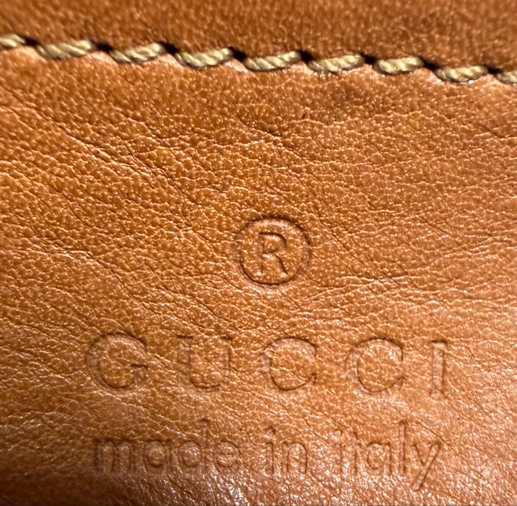 Gucci Monogram Canvas Marrakech Tote in Brown