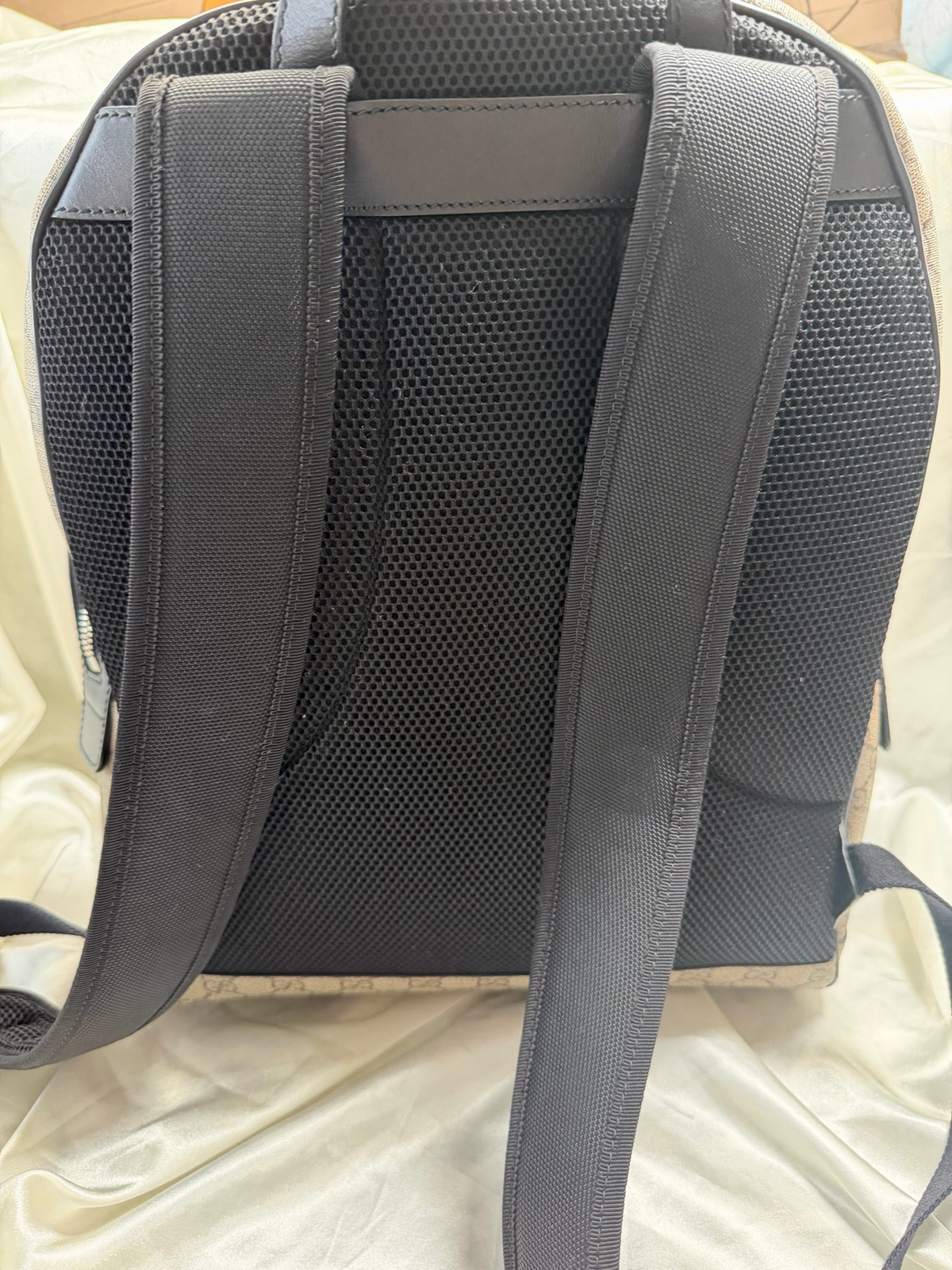 Gucci Monogram Supreme Web Ophidia Backpack