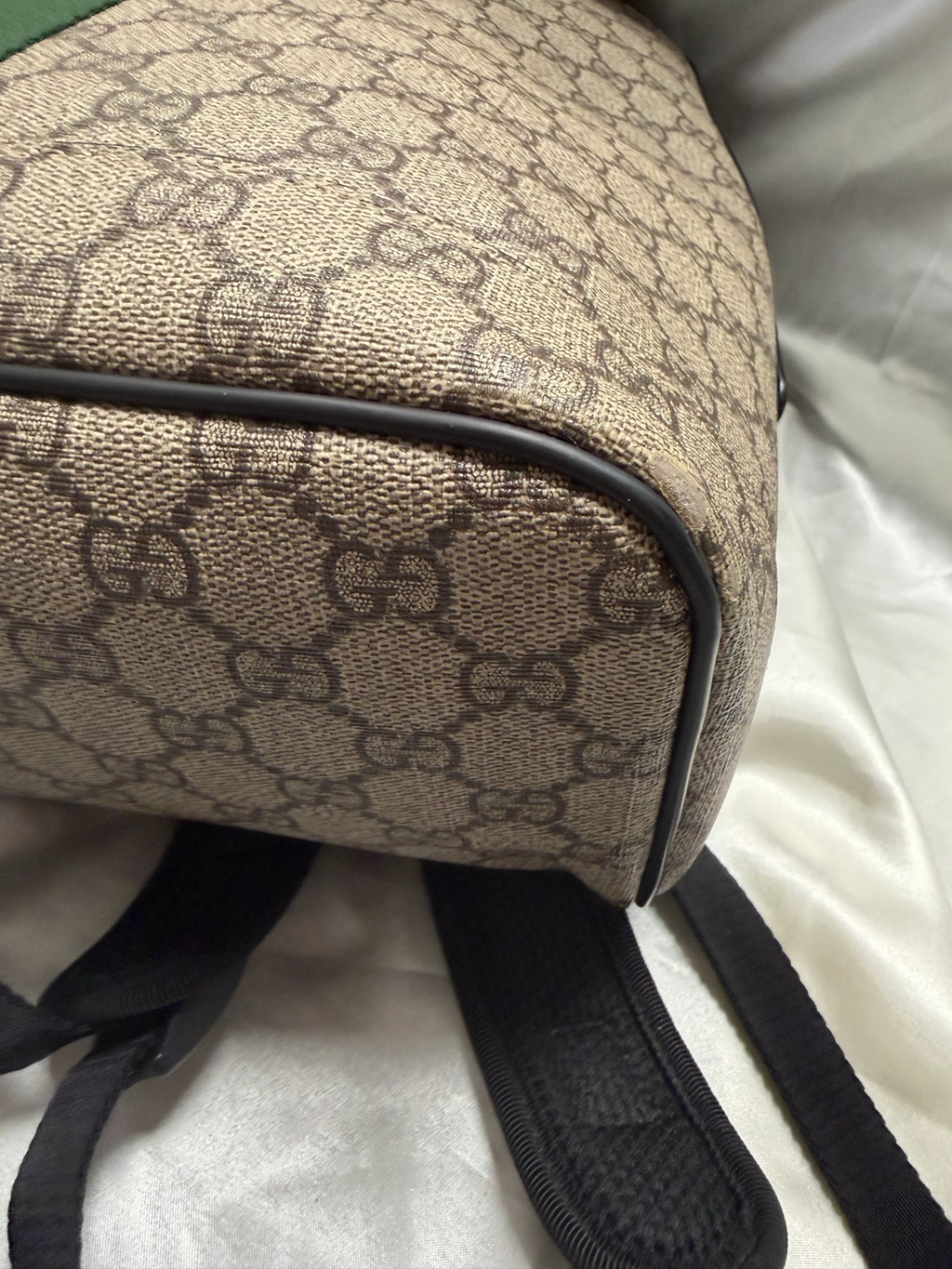 Gucci Monogram Supreme Web Ophidia Backpack