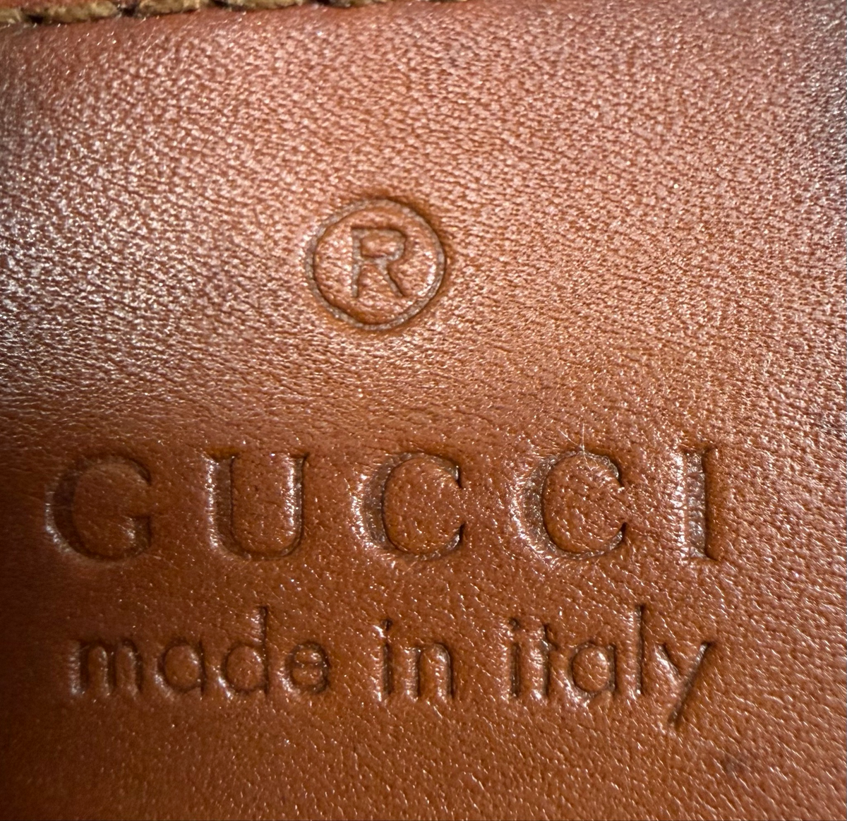 Gucci Monogram Canvas Brick Lane Tote