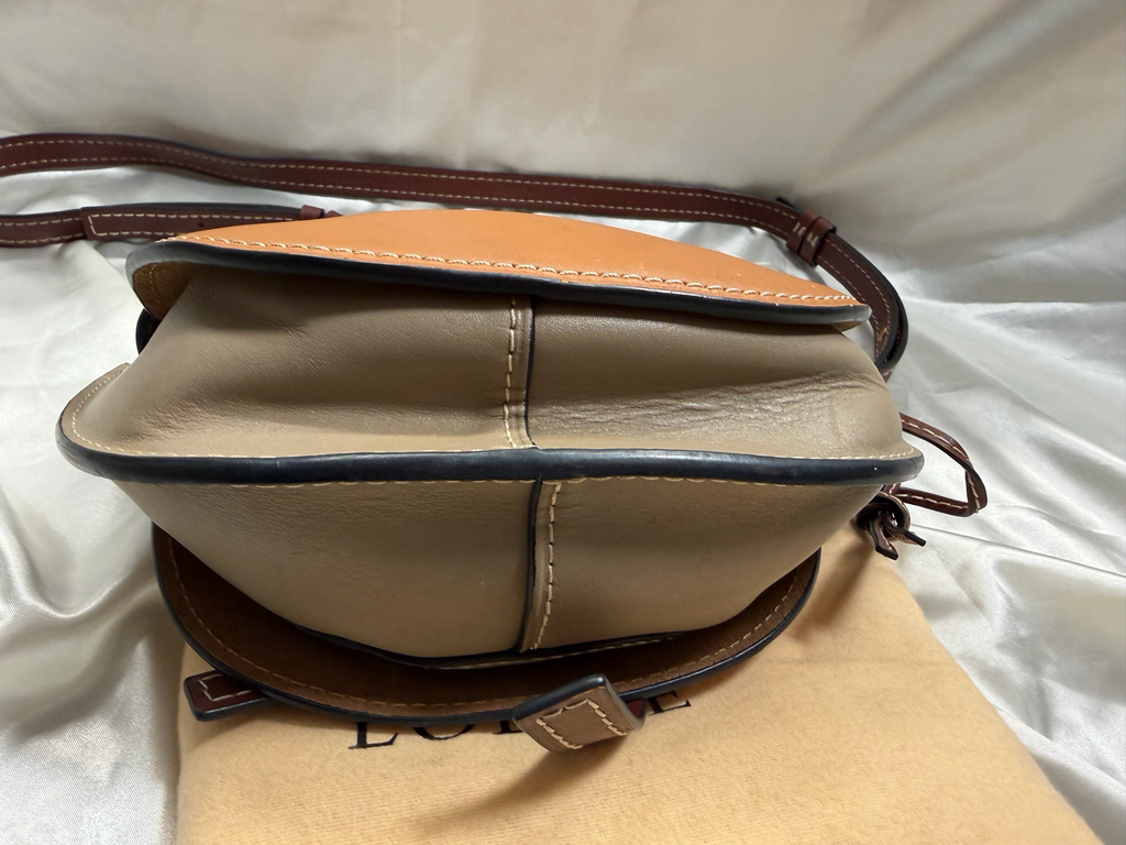 Loewe Leather Gate Small Crossbody Sling Messenger Flap