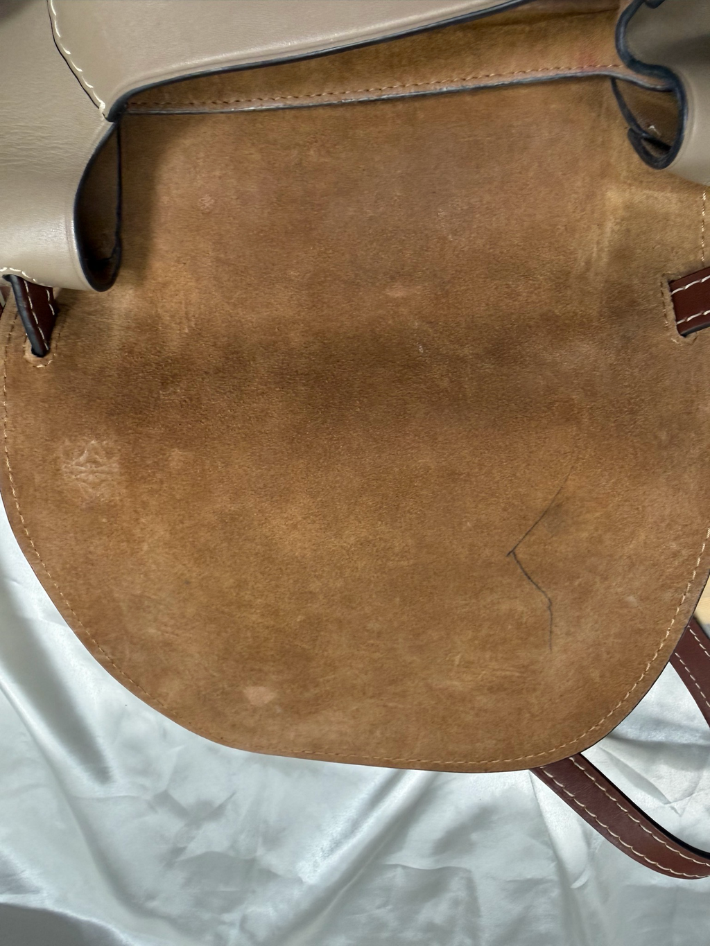 Loewe Leather Gate Small Crossbody Sling Messenger Flap