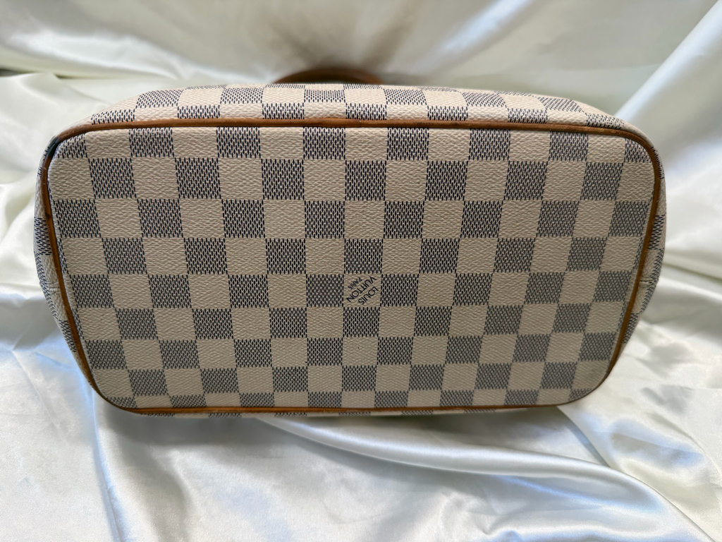 Louis Vuitton Damier Azur Saleya Pm Tote Shoulder